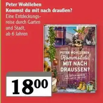 Globus Peter Wohlleben Kommst du mit Nach Draußen? Angebot