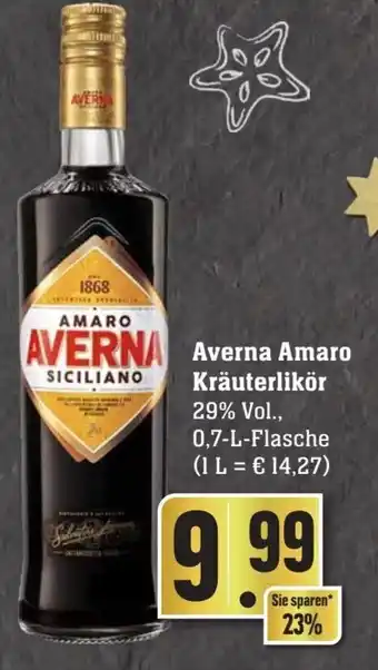 Edeka Neukauf Averna Amaro Kräuterlikör 0,7 L Flasche Angebot