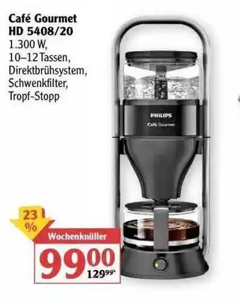 Globus Café Gourmet HD 5408 / 20 Angebot