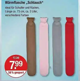 V Markt Wärmflasche „schlauch“ Angebot