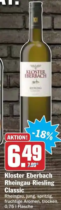 AEZ Kloster Eberbach Rheingau Riesling Classic 0,75L Angebot