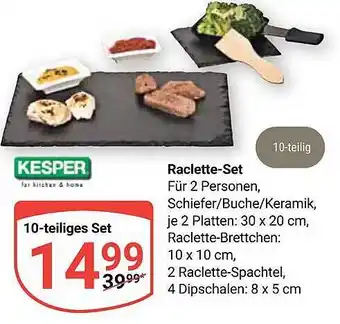 Globus Kesper raclette-set Angebot