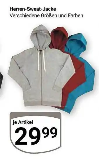 Globus Herren-sweat-jacke Angebot