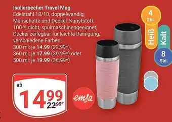 Globus Isolierbecher travel mug Angebot