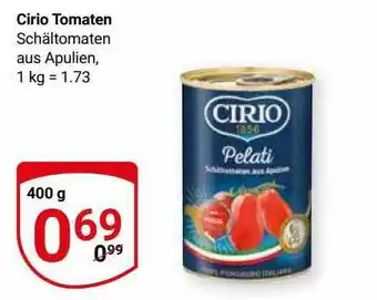 Globus Cirio tomaten Angebot