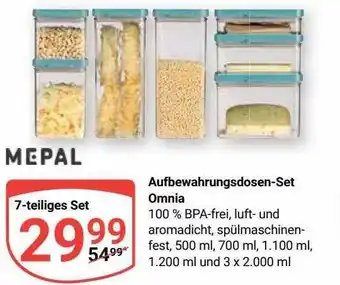 Globus Mepal aufbewahrungsdosen-set omnia Angebot