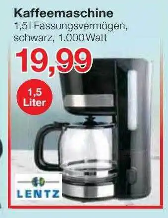 Jawoll Lentz kaffeemaschine Angebot