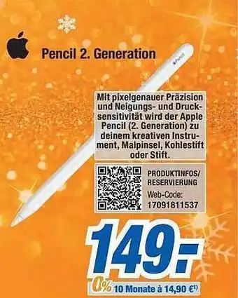 Expert Bening Apple pencil 2. generation Angebot