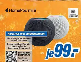 Expert Bening Apple homepod mini Angebot