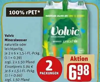 REWE Kaufpark Volvic mineralwasser Angebot