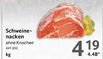 Selgros Schweinenacken Angebot