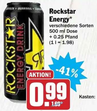 AEZ Rockstar Energy 500ml Angebot