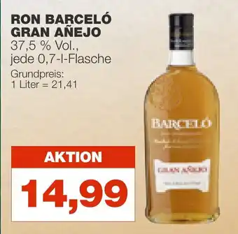 mein real Ron Barcelo Gran Anejo 700ml Angebot