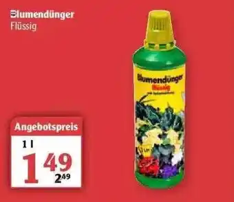 Globus Blumendünger Angebot