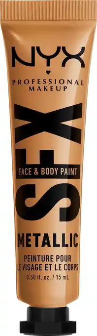 dm drogerie Nyx professional makeup körperfarbe sfx tube ( gold ) Angebot