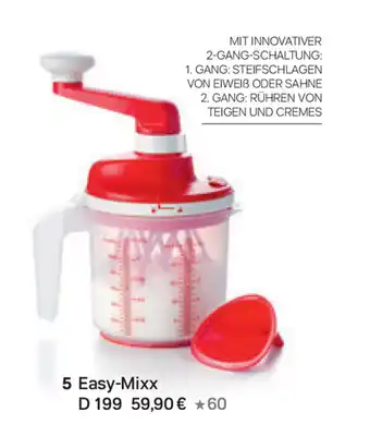 Tupperware 5 Easy Mixx D 199 Angebot