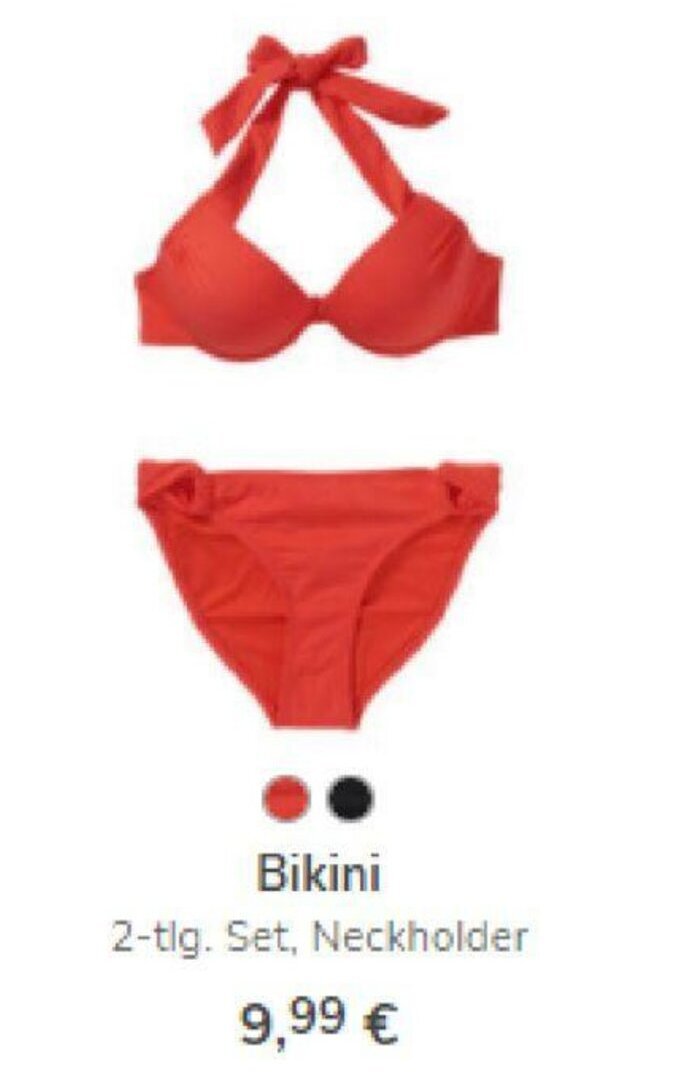 Bikini Angebot bei KiK