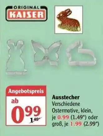 Globus Original Kaiser Ausstecher Angebot