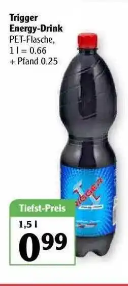 Globus Trigger Energy Drink 1,5L Angebot