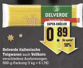 Edeka Neukauf Delverde Italienische Teigwaren 500 g Packung Angebot