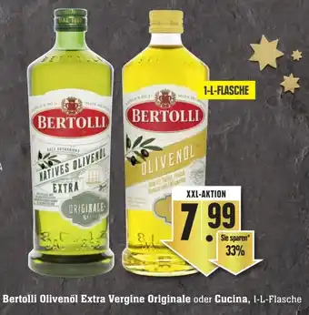 Edeka Neukauf Bertolli Olivenöl Extra Vergine Originale oder Cucina 1 L Flasche Angebot