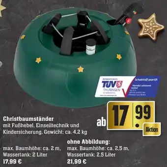 Edeka Neukauf Christbaumständer Angebot