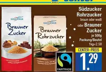 E-Center Südzucker rohrzucker oder brauner zucker Angebot