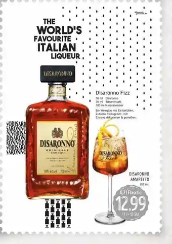 Edeka Struve Disaronno fizz oder amaretto Angebot