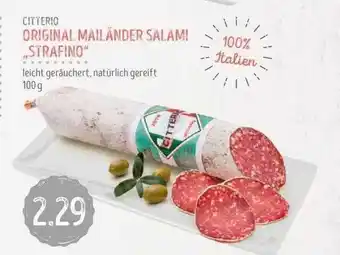 Edeka Struve Citterio original mailänder salami „strafino“ Angebot