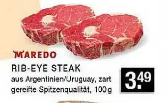 Edeka Zurheide Maredo rib-eye steak Angebot