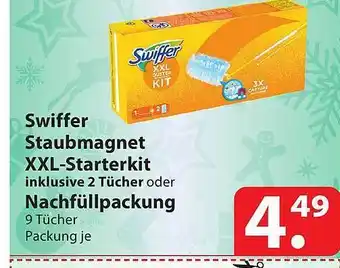 Famila Nord Ost Swiffer staubmagnet xxl-starterkit oder nachfüllpackung Angebot