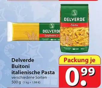 Famila Nord Ost Delverde buitoni italienische pasta Angebot