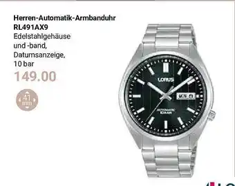 Globus Herren-automatik-armbanduhr rl491ax9 Angebot