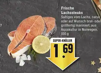 Scheck-in-Center Frische lachssteaks Angebot