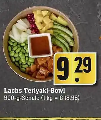 Scheck-in-Center Lachs teriyaki-bowl Angebot