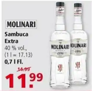 Multi Markt Molinari sambuca extra Angebot