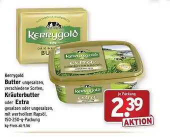 Wasgau Kerrygold butter, kräuterbutter oder extra Angebot