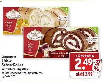 Wasgau Coppenrath & wiese sahne-rollen Angebot