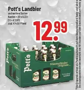 trinkgut Pott's landbier Angebot