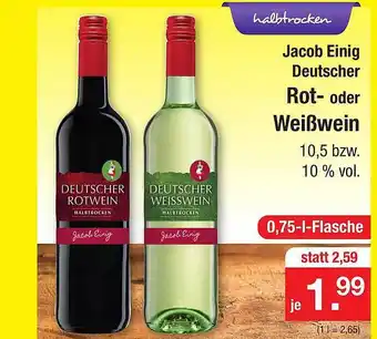 Zimmermann Jacob einig deutscher rot- oder weißwein Angebot