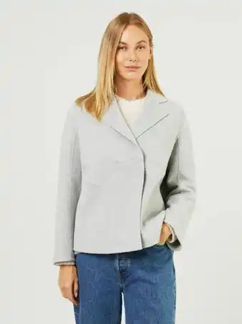 Unger-Fashion.com Iris von arnim cashmere-woll-jacke 'wood' grau Angebot