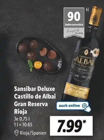 Lidl Sansibar deluxe rotwein Angebot