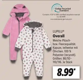 Lidl Lupilu overall Angebot