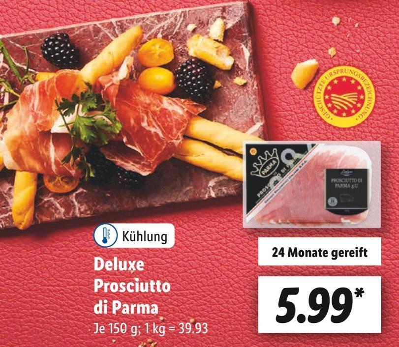 Deluxe prosciutto Angebot bei Lidl