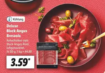 Lidl Deluxe black angus bresaola Angebot