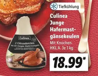 Lidl Culinea junge hafermastgänsekeulen Angebot