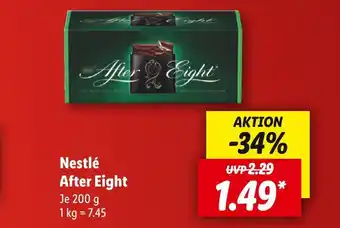 Lidl Nestlé after eight Angebot