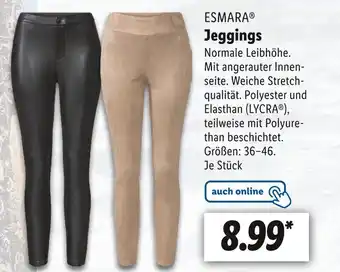 Lidl Esmara jeggings Angebot