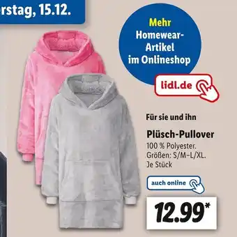 Lidl Plüsch-pullover Angebot