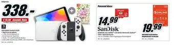 MediaMarkt Nintendo switch oled + big brain academy Angebot